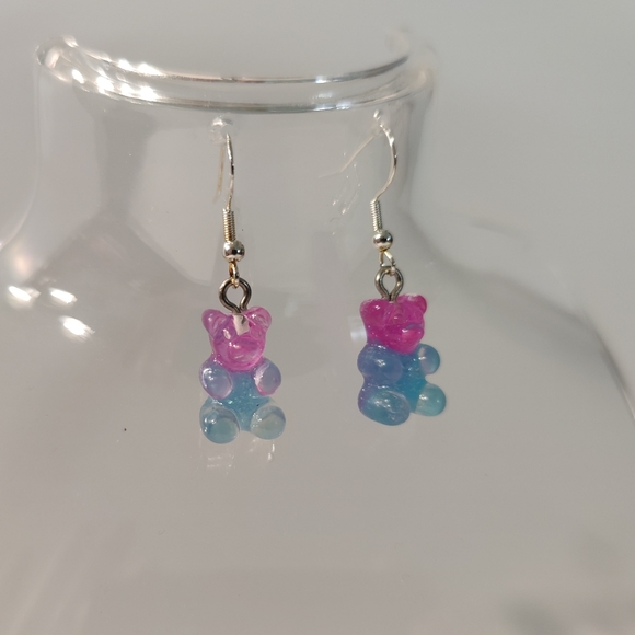 Gummy Bear Dangle Earrings | Festival Earrings | Cute Earrings - Picture 1 of 1